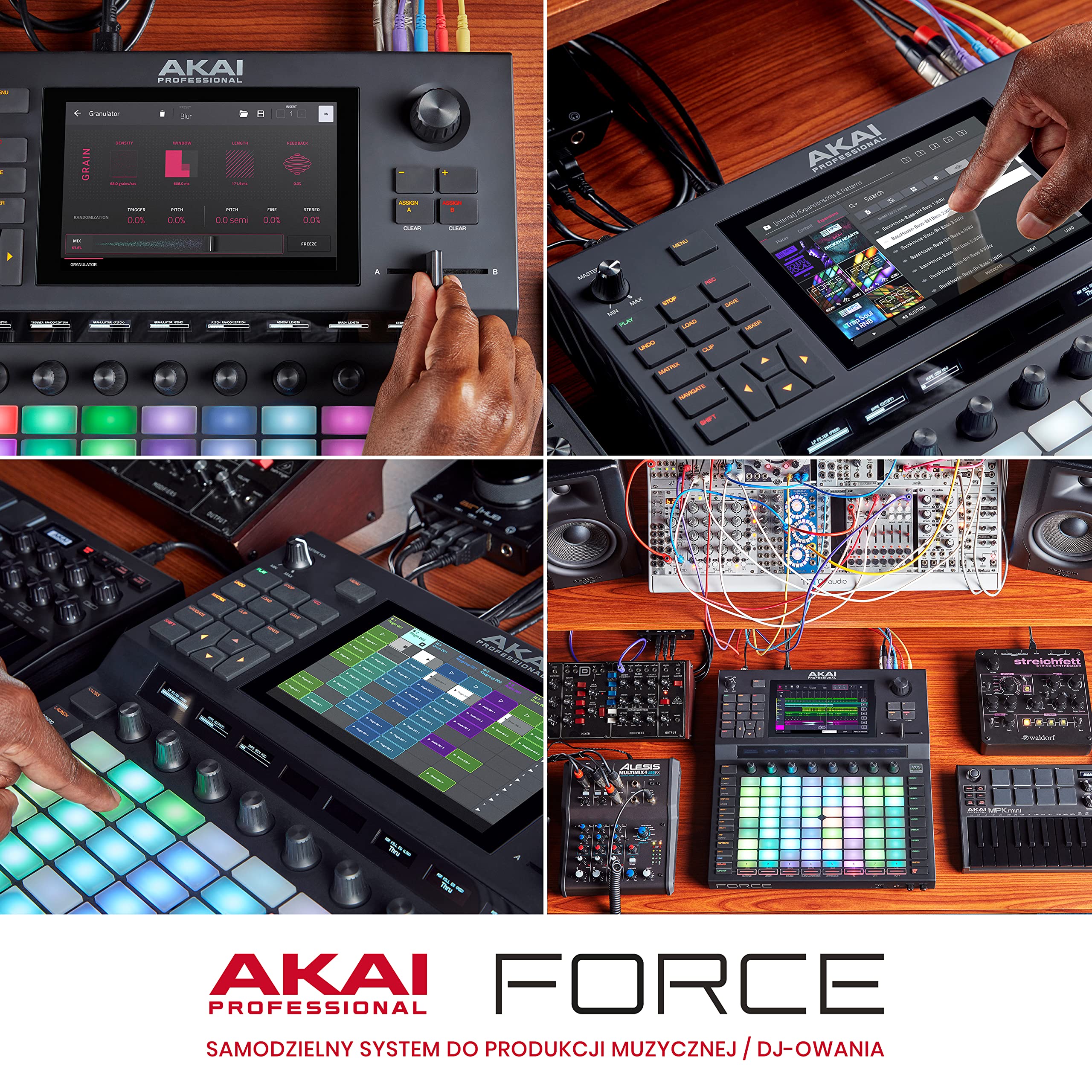 Akai Professional FORCE – Rozwiązanie produkcyjne, DJ-skie